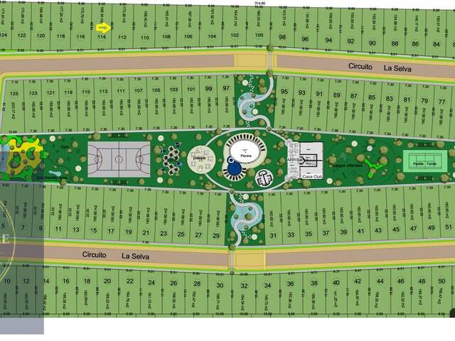 #P2e114 - Terreno para Venta en Cancún - QR